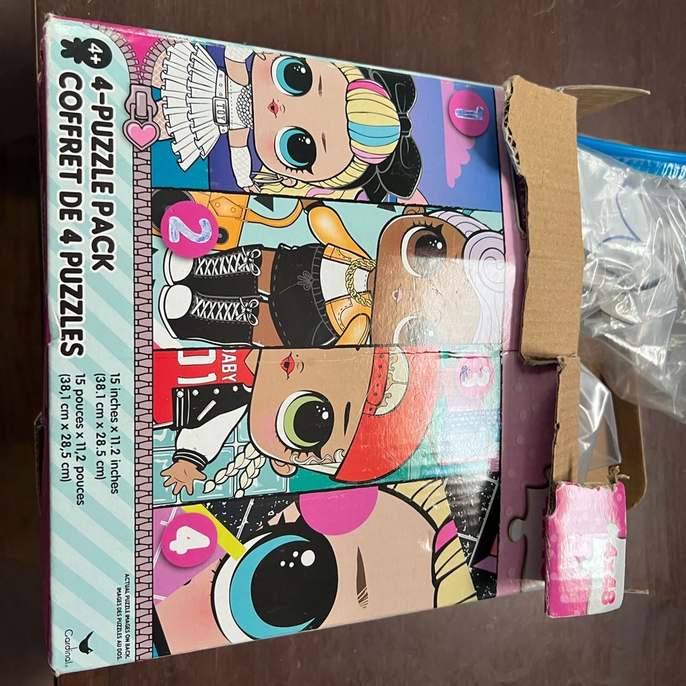 LOL Surprise 4-Puzzle Pack